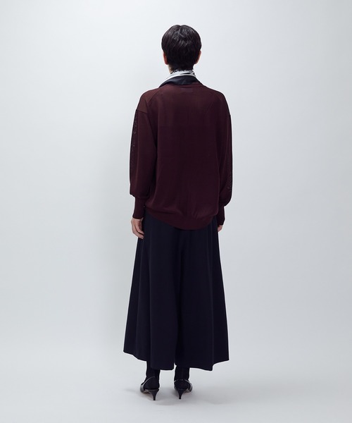 1er Arrondissement(プルミエアロンディスモン)の「アセテートウールカーディガン(ニット/セーター・レディース・ブラウン系その他5/イエロー系その他6/ブラック系その他3・FREE)」の20枚目の写真
