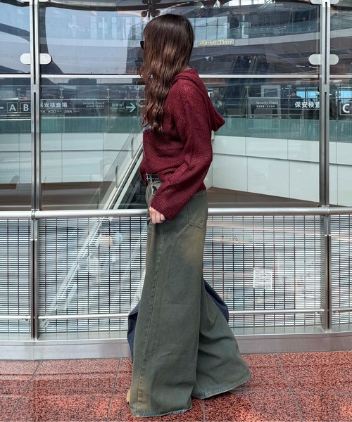 スターシアーフードニット（ニット/セーター）｜sedacle（セダクル）の