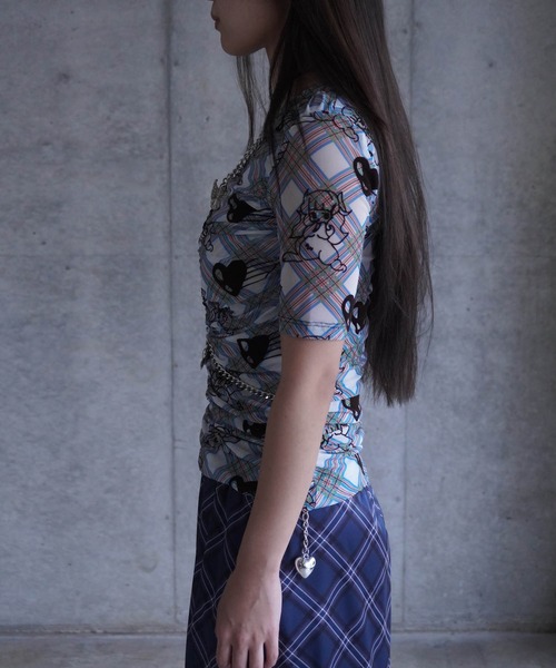 セール】SONICSCAPE MESH TOP（Tシャツ/カットソー）｜Chopova Lowena