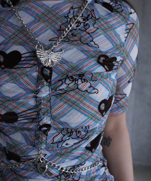 セール】SONICSCAPE MESH TOP（Tシャツ/カットソー）｜Chopova Lowena