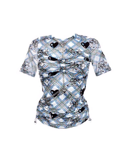 セール】SONICSCAPE MESH TOP（Tシャツ/カットソー）｜Chopova Lowena