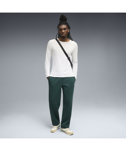 PUMA(プーマ)の「PUMA プーマ メンズ プーマ クラス リラックス スウェットパンツ 裏起毛(その他パンツ・メンズ・ダークグリーン/グレイッシュベージュ・X-SMALL/LARGE/X-LARGE/SMALL/MEDIUM)」の8枚目の写真