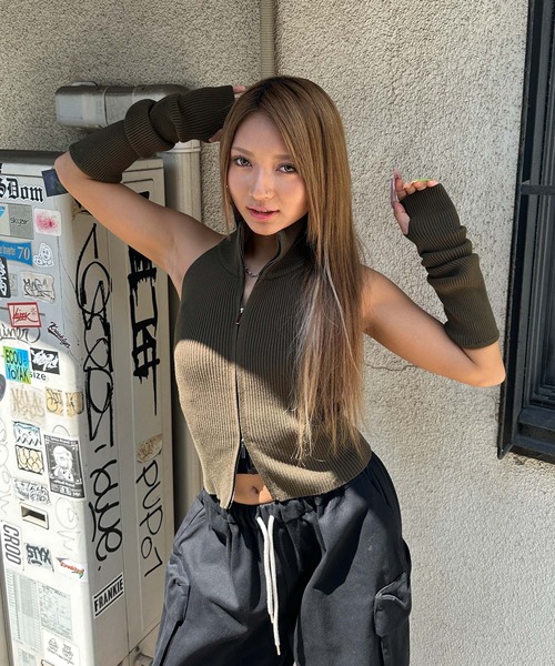 d.i.a ギャル服 アームウォーマー付き｜正規品】d.i.a. ギャル ピンク