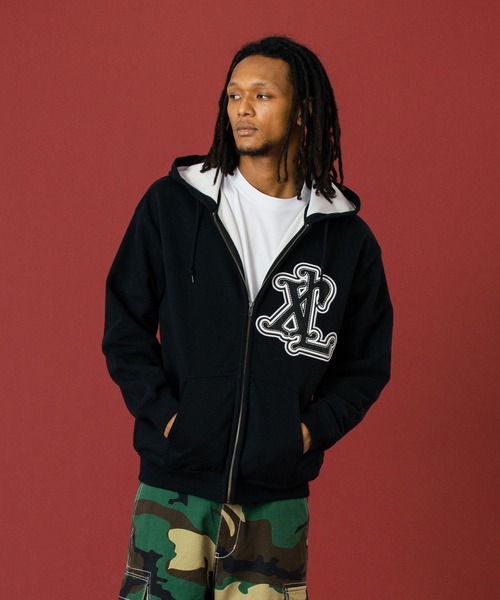 XLARGE（エクストララージ）の「PATCHED THERMAL ZIP UP HOODED
