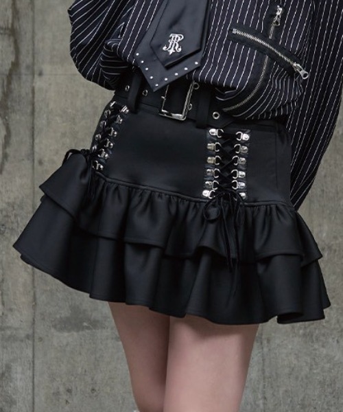 TRAVAS TOKYO/トラバス トーキョー』コルセットティアードスカート