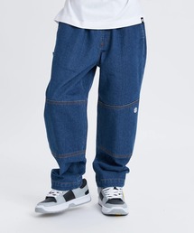 ELEMENT（エレメント）の「ELEMENT キッズ SHOD PANTS STD WKNEE デニムパンツ 【2025年秋冬モデル】/エレメントキッズウエストゴムテーパードデニムパンツ（デニムパンツ）」