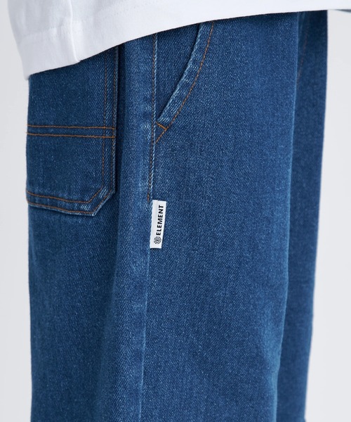 ELEMENT(エレメント)の「ELEMENT キッズ SHOD PANTS STD WKNEE デニムパンツ 【2025年秋冬モデル】/エレメントキッズウエストゴムテーパードデニムパンツ(デニムパンツ・キッズ・ブラック系その他/ボルドー・MEDIUM/LARGE/X-LARGE/SMALL)」の10枚目の写真