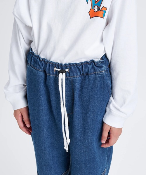 ELEMENT(エレメント)の「ELEMENT キッズ SHOD PANTS STD WKNEE デニムパンツ 【2025年秋冬モデル】/エレメントキッズウエストゴムテーパードデニムパンツ(デニムパンツ・キッズ・ブラック系その他/ボルドー・MEDIUM/LARGE/X-LARGE/SMALL)」の13枚目の写真