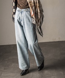 MAYSON GREY | 2WAYウエストペインターデニムパンツ≪洗濯機で洗える≫(デニムパンツ)