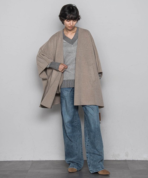 MAYSON GREY（メイソングレイ）の「2WAYウエストペインターデニムパンツ≪洗濯機で洗える≫（デニムパンツ・レディース・ブルー・M）」の20枚目の写真