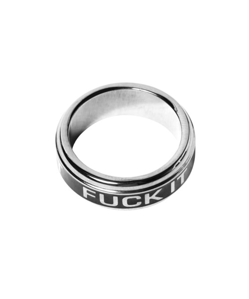 HUF(ハフ)の「MONO RING(リング・メンズ・シルバー・L/M/S)」の2枚目の写真