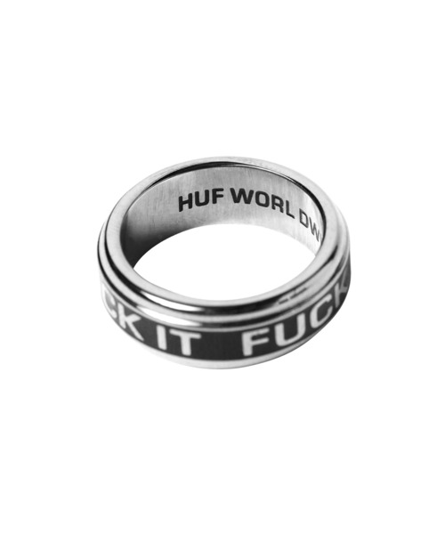 HUF(ハフ)の「MONO RING(リング・メンズ・シルバー・L/M/S)」の3枚目の写真
