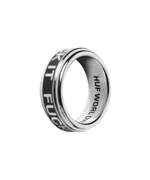 HUF(ハフ)の「MONO RING(リング・メンズ・シルバー・L/M/S)」の4枚目の写真