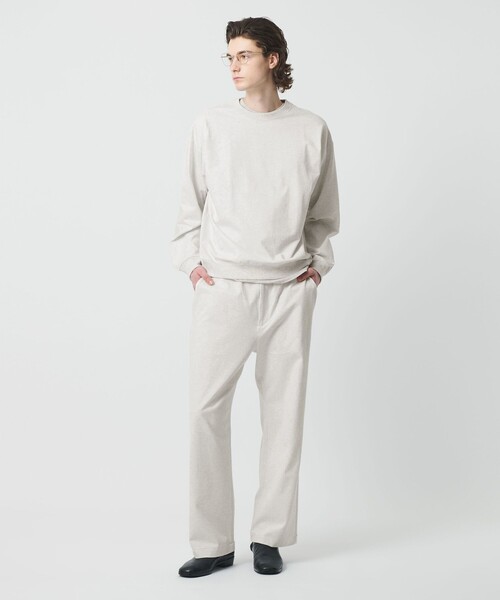 BEAUTY&YOUTH UNITED ARROWS(ビューティーアンドユースユナイテッドアローズ)の「ヘビーガスコットン クルーネック スウェット(スウェット・メンズ・ライトグレー/ライラック/ブラック・L/XL/M/S)」の8枚目の写真