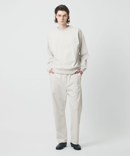 BEAUTY&YOUTH UNITED ARROWS(ビューティーアンドユースユナイテッドアローズ)の「ヘビーガスコットン クルーネック スウェット(スウェット・メンズ・ライトグレー/ライラック/ブラック・L/XL/M/S)」の9枚目の写真