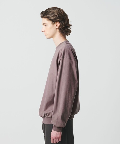 BEAUTY&YOUTH UNITED ARROWS(ビューティーアンドユースユナイテッドアローズ)の「ヘビーガスコットン クルーネック スウェット(スウェット・メンズ・ライトグレー/ライラック/ブラック・L/XL/M/S)」の11枚目の写真
