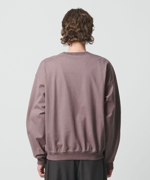 BEAUTY&YOUTH UNITED ARROWS(ビューティーアンドユースユナイテッドアローズ)の「ヘビーガスコットン クルーネック スウェット(スウェット・メンズ・ライトグレー/ライラック/ブラック・L/XL/M/S)」の12枚目の写真