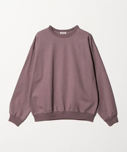 BEAUTY&YOUTH UNITED ARROWS(ビューティーアンドユースユナイテッドアローズ)の「ヘビーガスコットン クルーネック スウェット(スウェット・メンズ・ライトグレー/ライラック/ブラック・L/XL/M/S)」の13枚目の写真