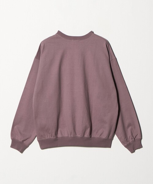 BEAUTY&YOUTH UNITED ARROWS(ビューティーアンドユースユナイテッドアローズ)の「ヘビーガスコットン クルーネック スウェット(スウェット・メンズ・ライトグレー/ライラック/ブラック・L/XL/M/S)」の14枚目の写真