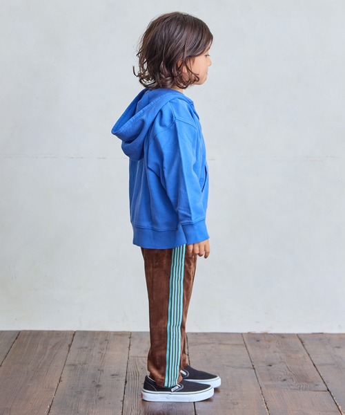 MARKEY'S（マーキーズ）の「ピグメントパーカー（パーカー・キッズ・チャコール/ブルー/ライトピンク・150/140/130/120/110/100/90）」の9枚目の写真