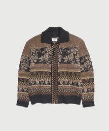 【TANAKA/タナカ】JACQUARD CARDIGAN