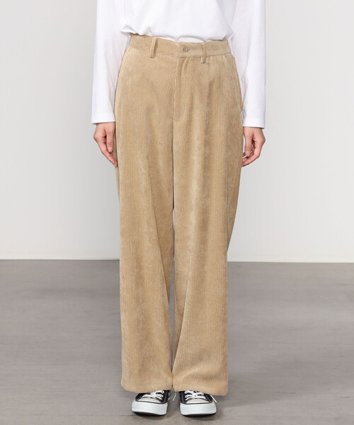 Morris & Sons(モリスアンドサンズ)の「MORRIS & SONS | コーデュロイ イージーパンツ WOMEN(その他パンツ・レディース・ベージュ/ブラウン・0/1)」の9枚目の写真