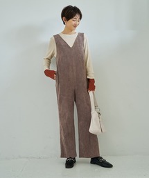 STYLE DELI（スタイルデリ）の「スエードタッチサロペット（サロペット/オーバーオール）」