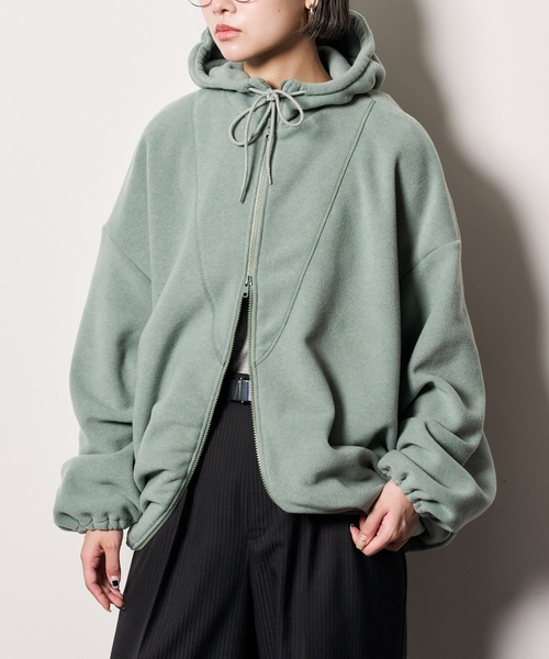 CITYSHOP（シティーショップ）の「CUT OFF HOODIE スウェット