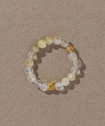 JUPITER（ジュピター）の「【SV】天然石ビーズリング 金属アレルギー対応（リング）」