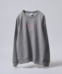 ＆soiree（アンドソワレ）の「&soiree メッセージ刺繍裏毛スウェットクルーネックプルオーバー（スウェット）」