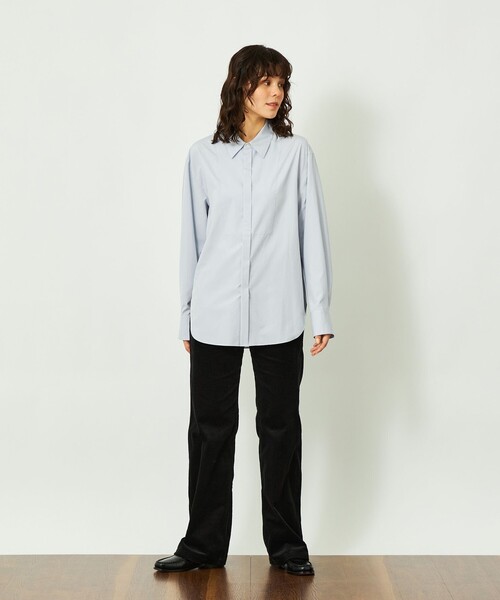 MACKINTOSH PHILOSOPHY(マッキントッシュ フィロソフィー)の「GREY LABEL コーデュロイフレアパンツ(その他パンツ・レディース・ブラック/ホワイト系その他/ダークネイビー・2/5)」の5枚目の写真