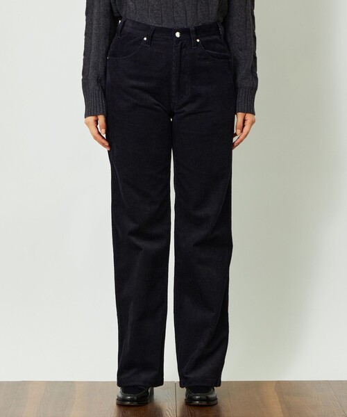 MACKINTOSH PHILOSOPHY(マッキントッシュ フィロソフィー)の「GREY LABEL コーデュロイフレアパンツ(その他パンツ・レディース・ブラック/ホワイト系その他/ダークネイビー・2/5)」の8枚目の写真