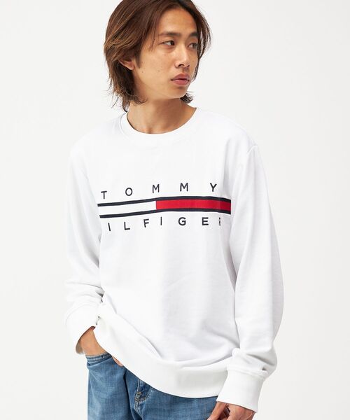 TOMMY HILFIGER(トミーヒルフィガー)の「【オンライン限定】TINOフレンチテリースウェット(スウェット・メンズ・グレー/ネイビー/ホワイト・MEDIUM/SMALL/XX-LARGE/LARGE/X-LARGE/X-SMALL)」の7枚目の写真