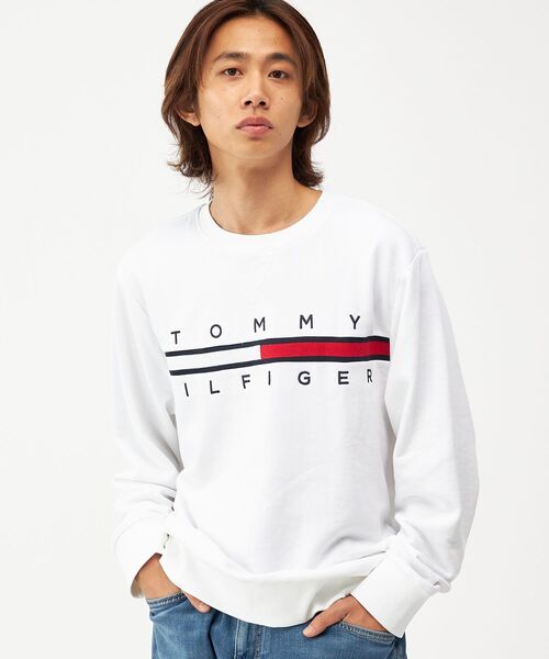 TOMMY HILFIGER(トミーヒルフィガー)の「【オンライン限定】TINOフレンチテリースウェット(スウェット・メンズ・グレー/ネイビー/ホワイト・MEDIUM/SMALL/XX-LARGE/LARGE/X-LARGE/X-SMALL)」の8枚目の写真