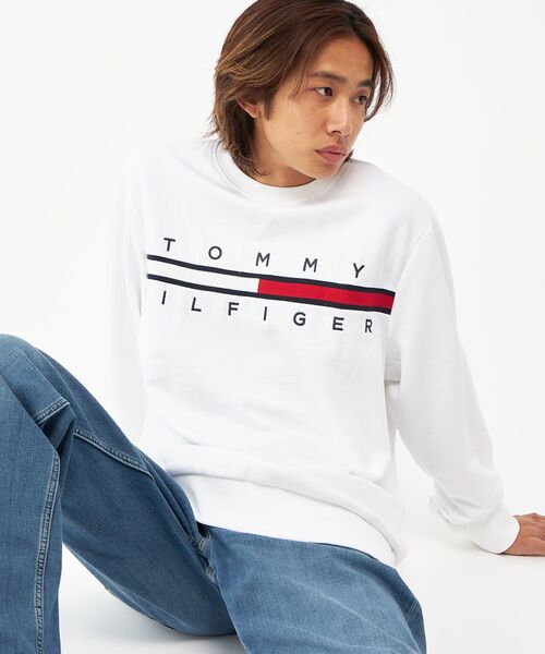 TOMMY HILFIGER(トミーヒルフィガー)の「【オンライン限定】TINOフレンチテリースウェット(スウェット・メンズ・グレー/ネイビー/ホワイト・MEDIUM/SMALL/XX-LARGE/LARGE/X-LARGE/X-SMALL)」の11枚目の写真