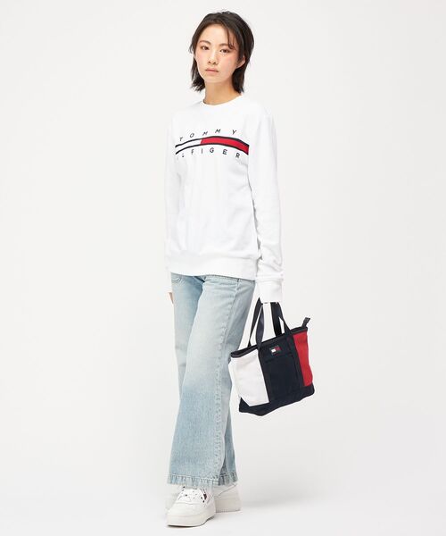 TOMMY HILFIGER(トミーヒルフィガー)の「【オンライン限定】TINOフレンチテリースウェット(スウェット・メンズ・グレー/ネイビー/ホワイト・MEDIUM/SMALL/XX-LARGE/LARGE/X-LARGE/X-SMALL)」の14枚目の写真