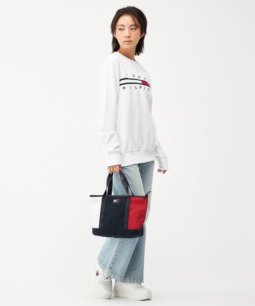 TOMMY HILFIGER(トミーヒルフィガー)の「【オンライン限定】TINOフレンチテリースウェット(スウェット・メンズ・グレー/ネイビー/ホワイト・MEDIUM/SMALL/XX-LARGE/LARGE/X-LARGE/X-SMALL)」の15枚目の写真