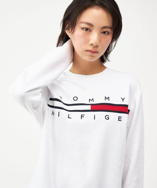 TOMMY HILFIGER(トミーヒルフィガー)の「【オンライン限定】TINOフレンチテリースウェット(スウェット・メンズ・グレー/ネイビー/ホワイト・MEDIUM/SMALL/XX-LARGE/LARGE/X-LARGE/X-SMALL)」の21枚目の写真