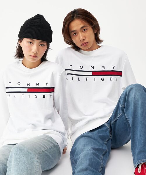  HILFIGE♡TINO フレンチテリースウェット セール】【オンライン限定】TINOフレンチテリースウェット（スウェット