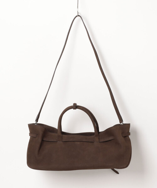 Scrap Book(スクラップブック)の「【MARGE SHERWOOD】GRANDMA BAG_hush nubuck(ショルダーバッグ・レディース・ブラウン・FREE)」の5枚目の写真