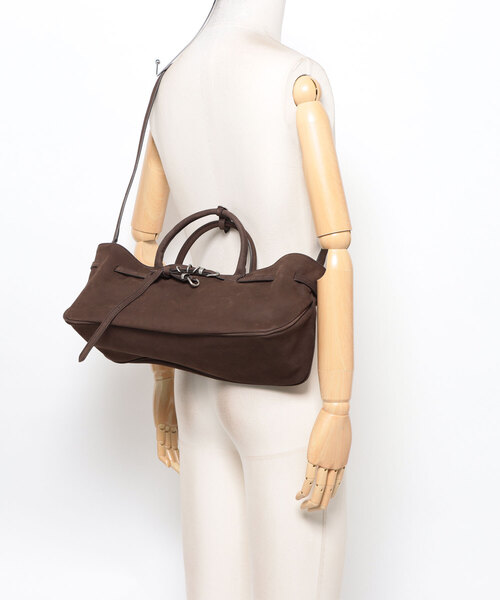 Scrap Book(スクラップブック)の「【MARGE SHERWOOD】GRANDMA BAG_hush nubuck(ショルダーバッグ・レディース・ブラウン・FREE)」の4枚目の写真