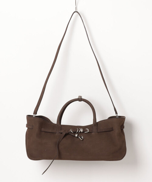 Scrap Book(スクラップブック)の「【MARGE SHERWOOD】GRANDMA BAG_hush nubuck(ショルダーバッグ・レディース・ブラウン・FREE)」の8枚目の写真