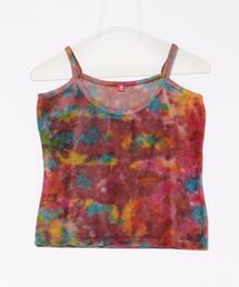 チャイハネ（チャイハネ）の「【チャイハネ】ベロアタイダイキャミソール（キャミソール）」