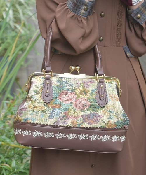 axes femme（アクシーズファム）の「トランク型BAG（ボストンバッグ