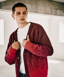 HEREIAM | 【HEREIAM MEN】ユニセックス/グラデーションニットカーディガン(カーディガン/ボレロ)