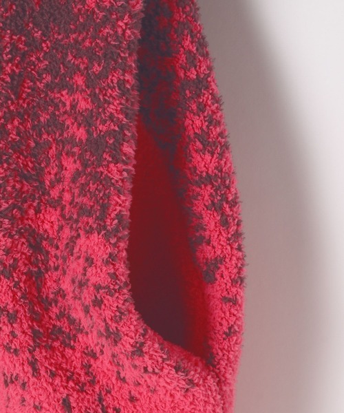 HEREIAM（ヘレイアム）の「【HEREIAM MEN】ユニセックス/グラデーションニットカーディガン（カーディガン/ボレロ・メンズ・ピンク/アイボリー・MEDIUM/LARGE）」の9枚目の写真