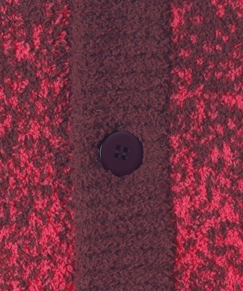 HEREIAM（ヘレイアム）の「【HEREIAM MEN】ユニセックス/グラデーションニットカーディガン（カーディガン/ボレロ・メンズ・ピンク/アイボリー・MEDIUM/LARGE）」の11枚目の写真