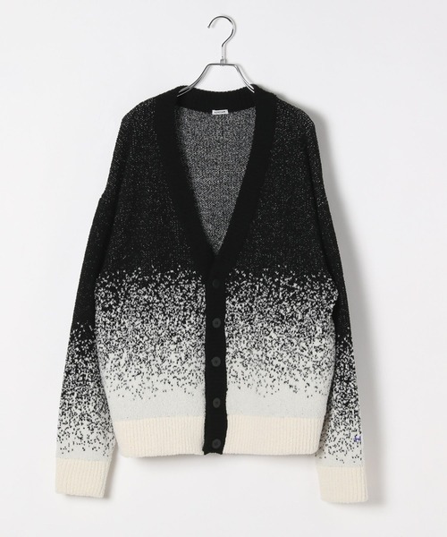 HEREIAM（ヘレイアム）の「【HEREIAM MEN】ユニセックス/グラデーションニットカーディガン（カーディガン/ボレロ・メンズ・ピンク/アイボリー・MEDIUM/LARGE）」の20枚目の写真