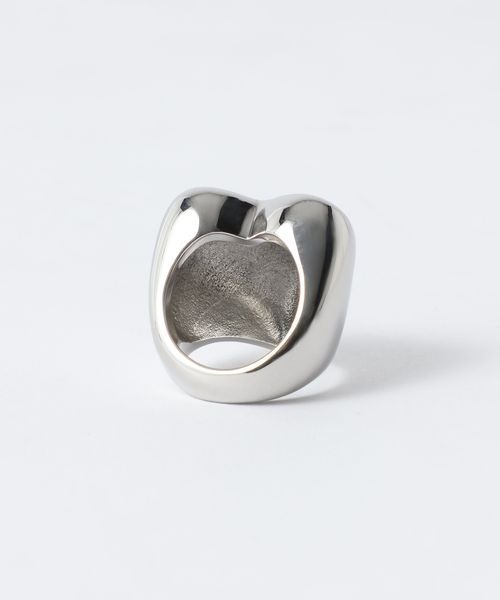 JEANASIS（ジーナシス）の「【MIKU企画】BIG HEART RING/599713（リング・レディース・シルバー・LARGE/MEDIUM）」の7枚目の写真