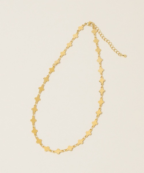 A part by（アパートバイ）の「フラワーチェーンネックレス（ネックレス・レディース・Silver/GOLD ・FREE）」の6枚目の写真